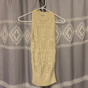 Isaac Mizrahi for target sleeveless sweater